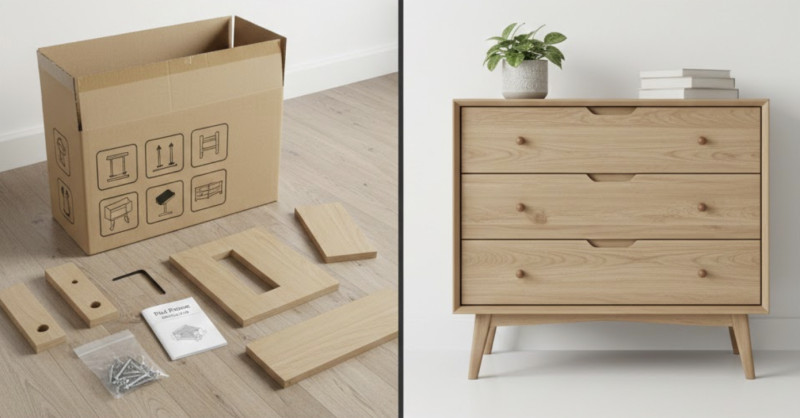 Flat Pack vs Assembled Furniture: UK Buyer's Guide