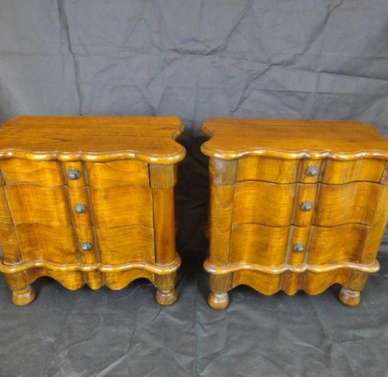 A Pair of French Art Deco Oak